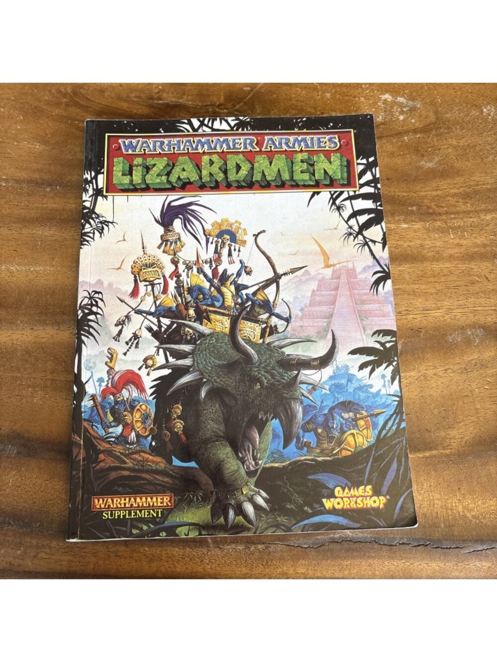 Warhammer Armies LIZARDMEN Soft Cover Book